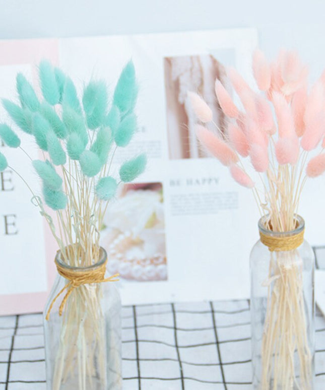 Trawa pampasowa dekoracyjne kwiaty długość 45 cm 15 sztuk