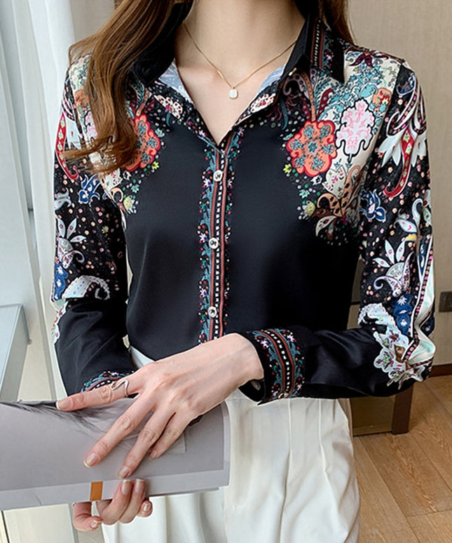 Damska koszula we wzory