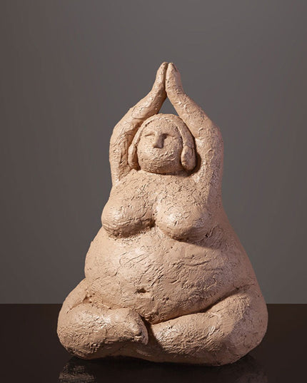 Figurka dekoracyjna postać sylwetka kobiety