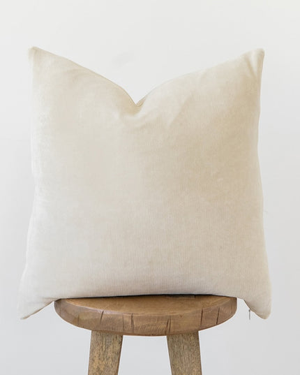 Poszewka na poduszkę welurowa w jednolitym kolorze