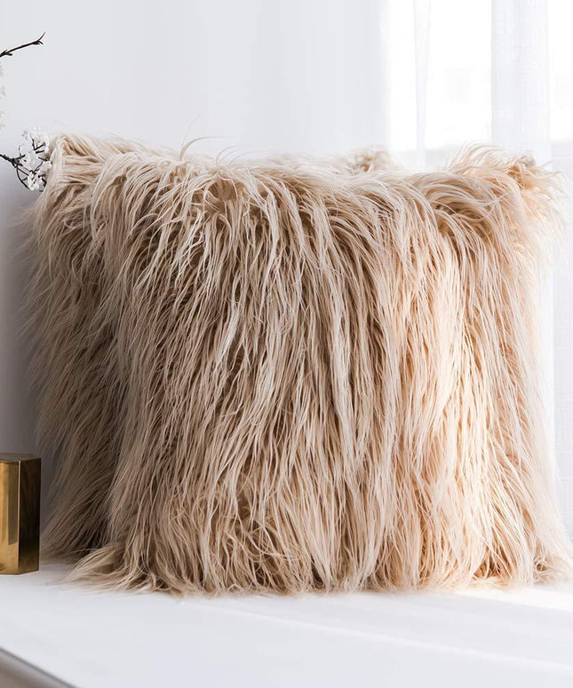 Poszewka na poduszkę dekoracyjna futrzana