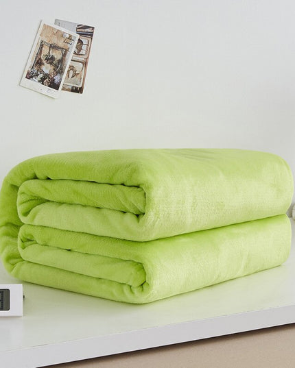 Koc miękki w jednolitych kolorach