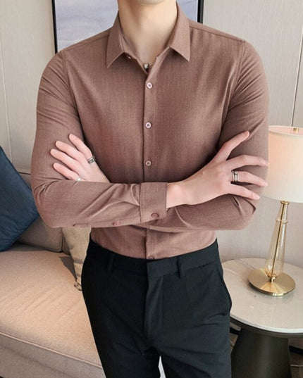 Męska koszula klasyczna o dopasowanym kroju