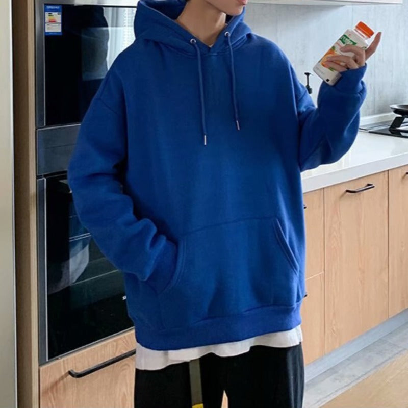 Męska bluza klasyczna z kapturem