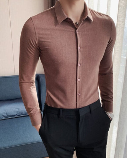 Męska koszula klasyczna o dopasowanym kroju