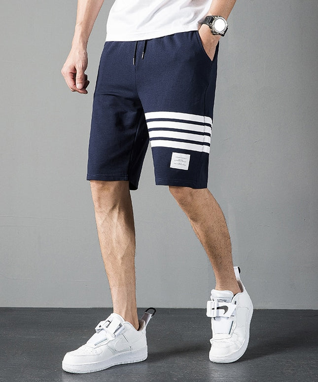 Męskie szorty w paski