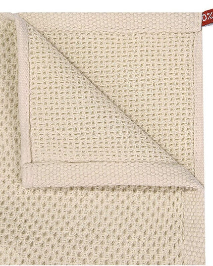 Ręcznik kuchenny bawełniany wafel w kremowych kolorach
