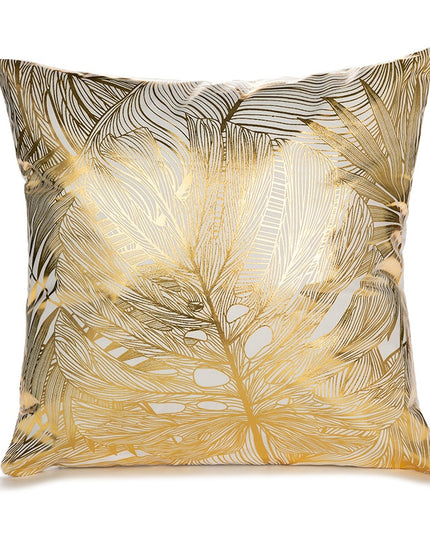 Poszewka na poduszkę elegancka w złotych kolorach