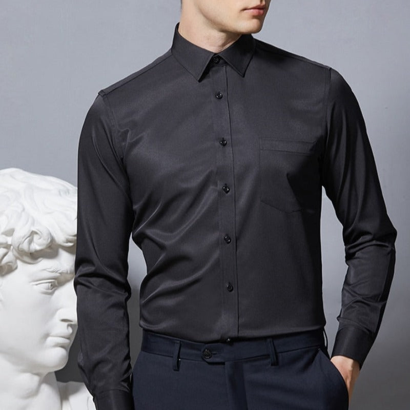 Męska koszula elastyczna o dopasowanym kroju