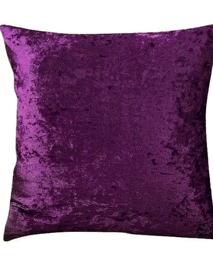 Poszewka na poduszkę z aksamitnej tkaniny w jednolitym kolorze