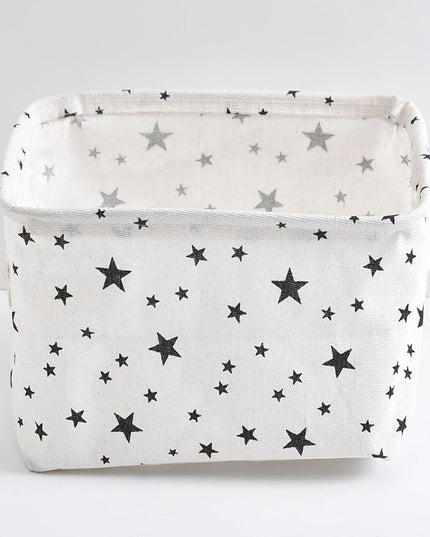 Organizer pudełko do przechowywania lniane