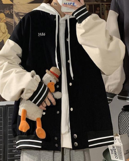 Męska kurtka przejściowa bomberka bejsbolówka