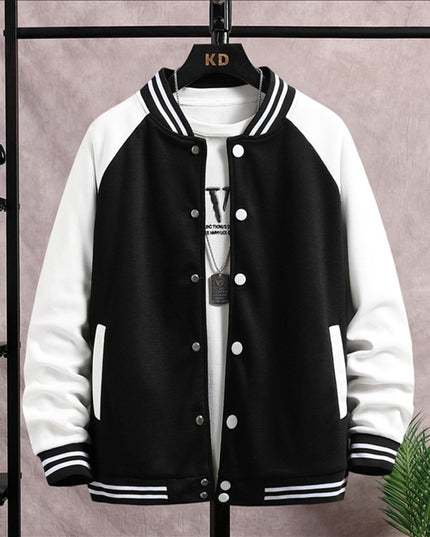 Męska kurtka przejściowa bomberka bejsbolówka