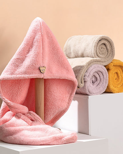 Ręcznik łazienkowy do osuszania włosów turban