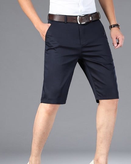 Męskie szorty bermudy eleganckie