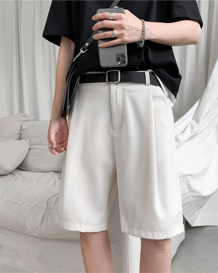 Męskie szorty eleganckie do kolan