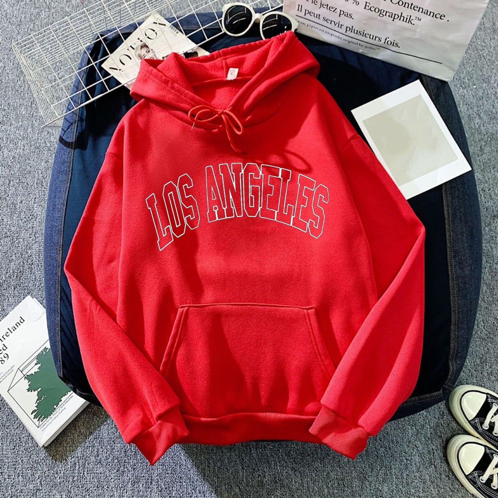Damska bluza z napisem LOS ANGELES