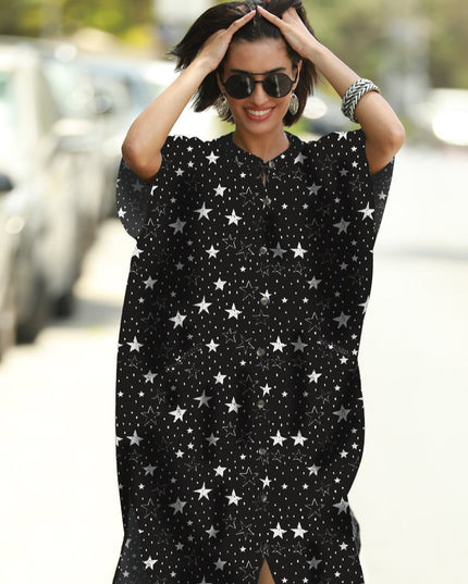 Damska tunika plażowa w różne wzory