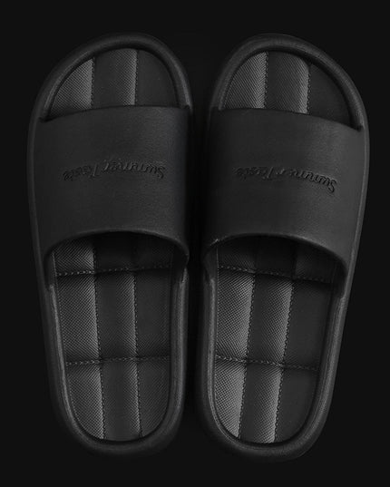 Damskie klapki basenowe z napisem