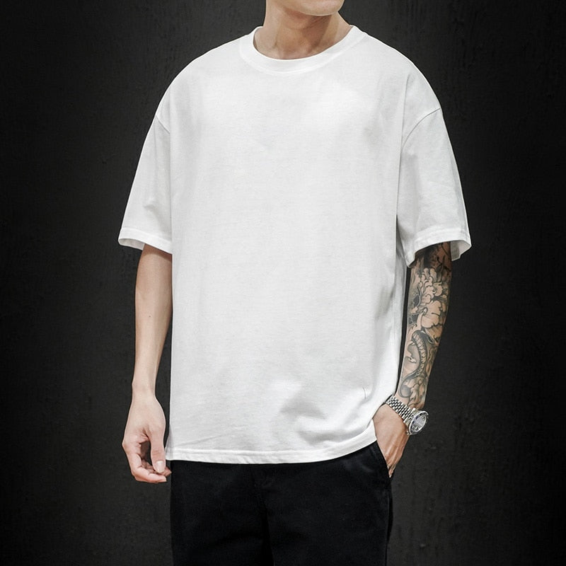 Męski T-shirt oversize