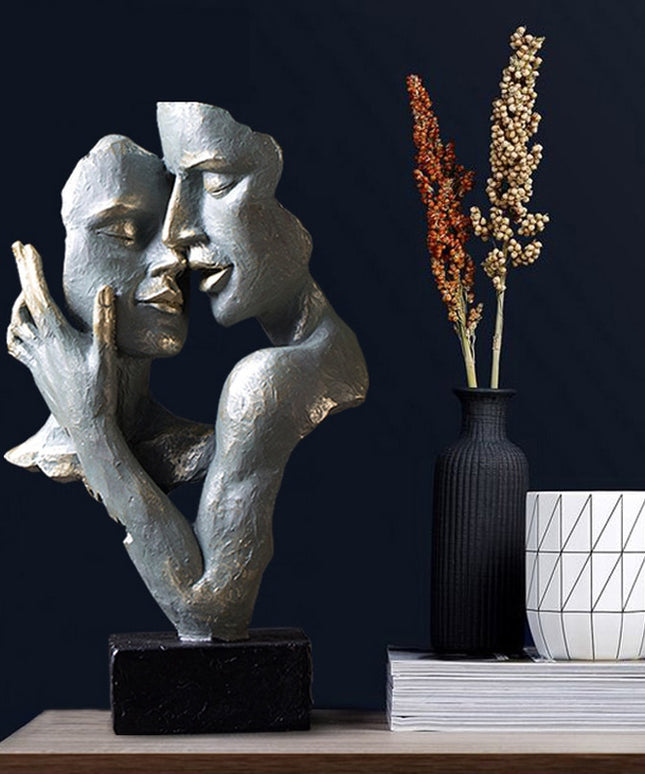 Figurka dekoracyjna motyw twarzy