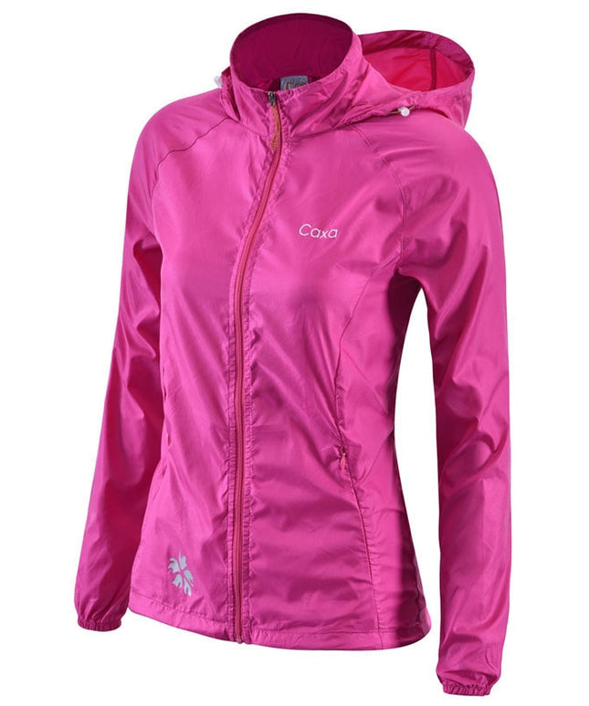 Damska kurtka przejściowa przeciwdeszczowa dopasowana z kapturem