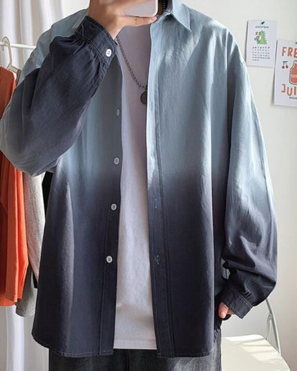 Męska koszula oversize tie dye