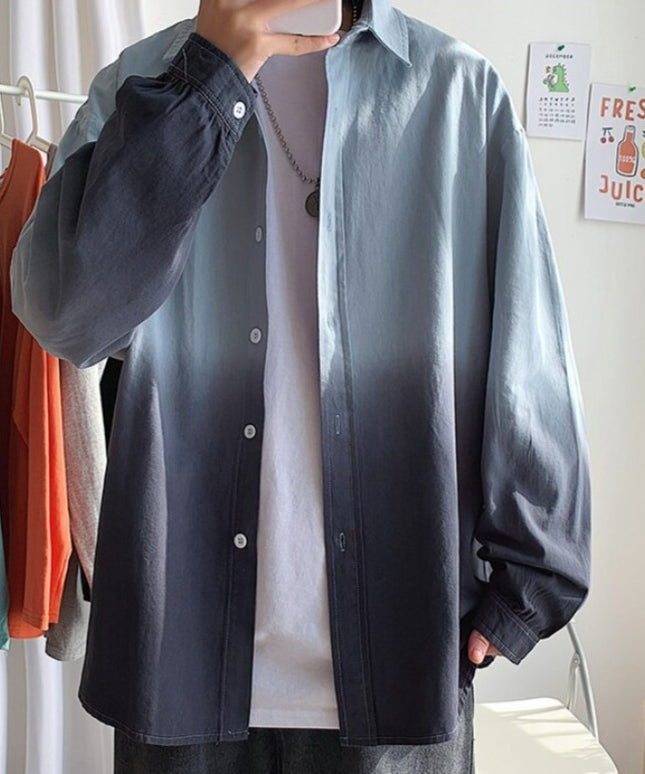 Męska koszula oversize tie dye