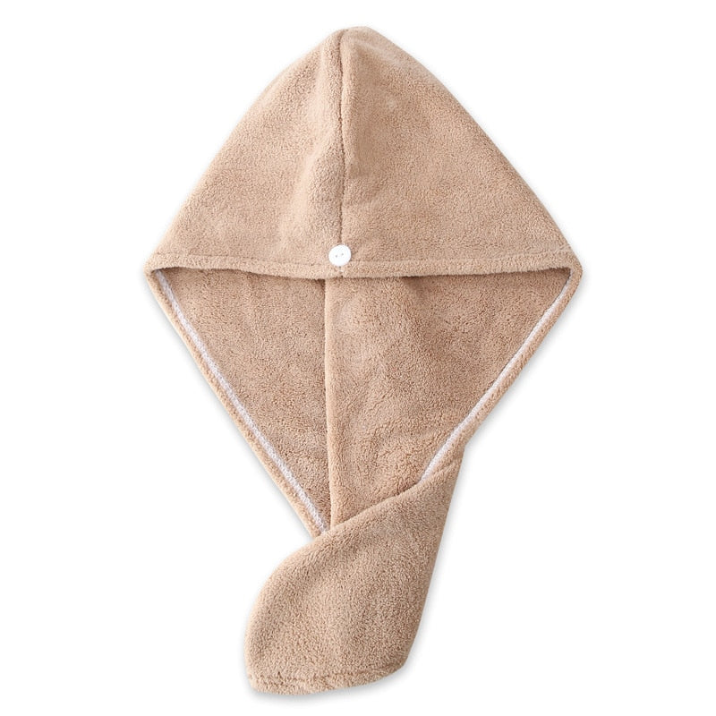 Ręcznik łazienkowy do osuszania włosów turban