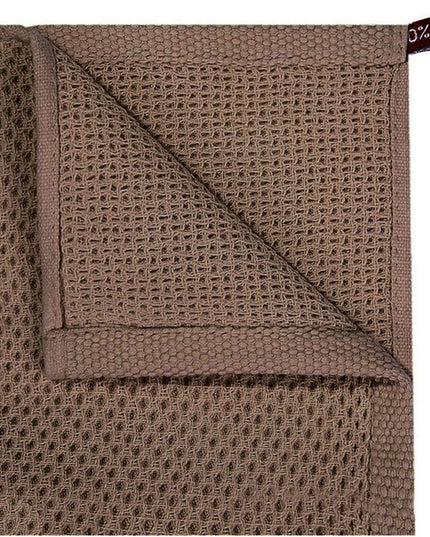 Ręcznik kuchenny bawełniany wafel w kremowych kolorach