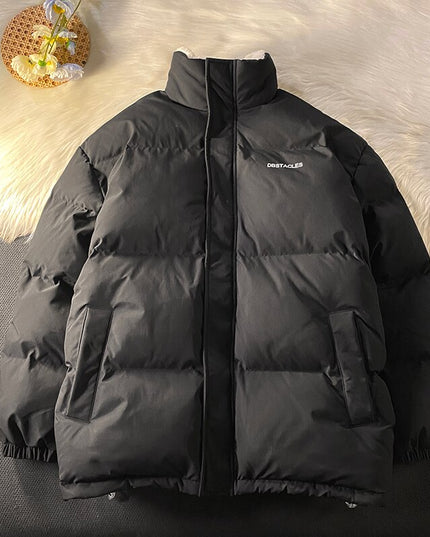 Męska kurtka zimowa pikowana z ociepleniem