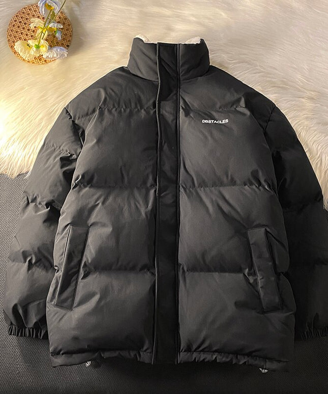 Męska kurtka zimowa pikowana z ociepleniem