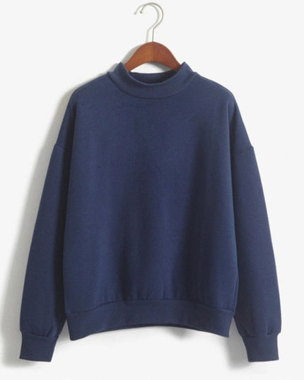 Damska klasyczna bluza bez kaptura