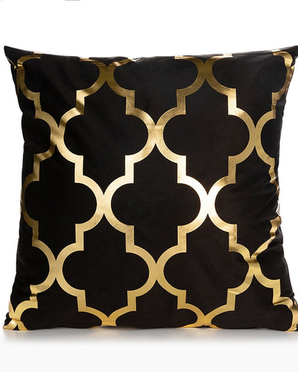 Poszewka na poduszkę elegancka w złotych kolorach