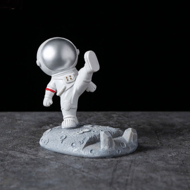 Figurka funkcjonalna astronauta uchwyt na telefon