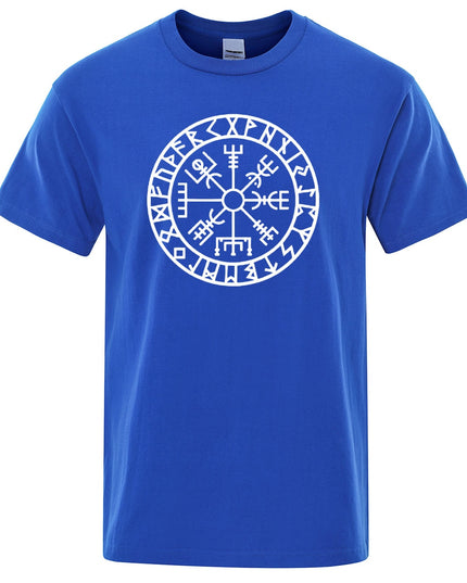 Męski T-shirt klasyczny z nordyckim motywem