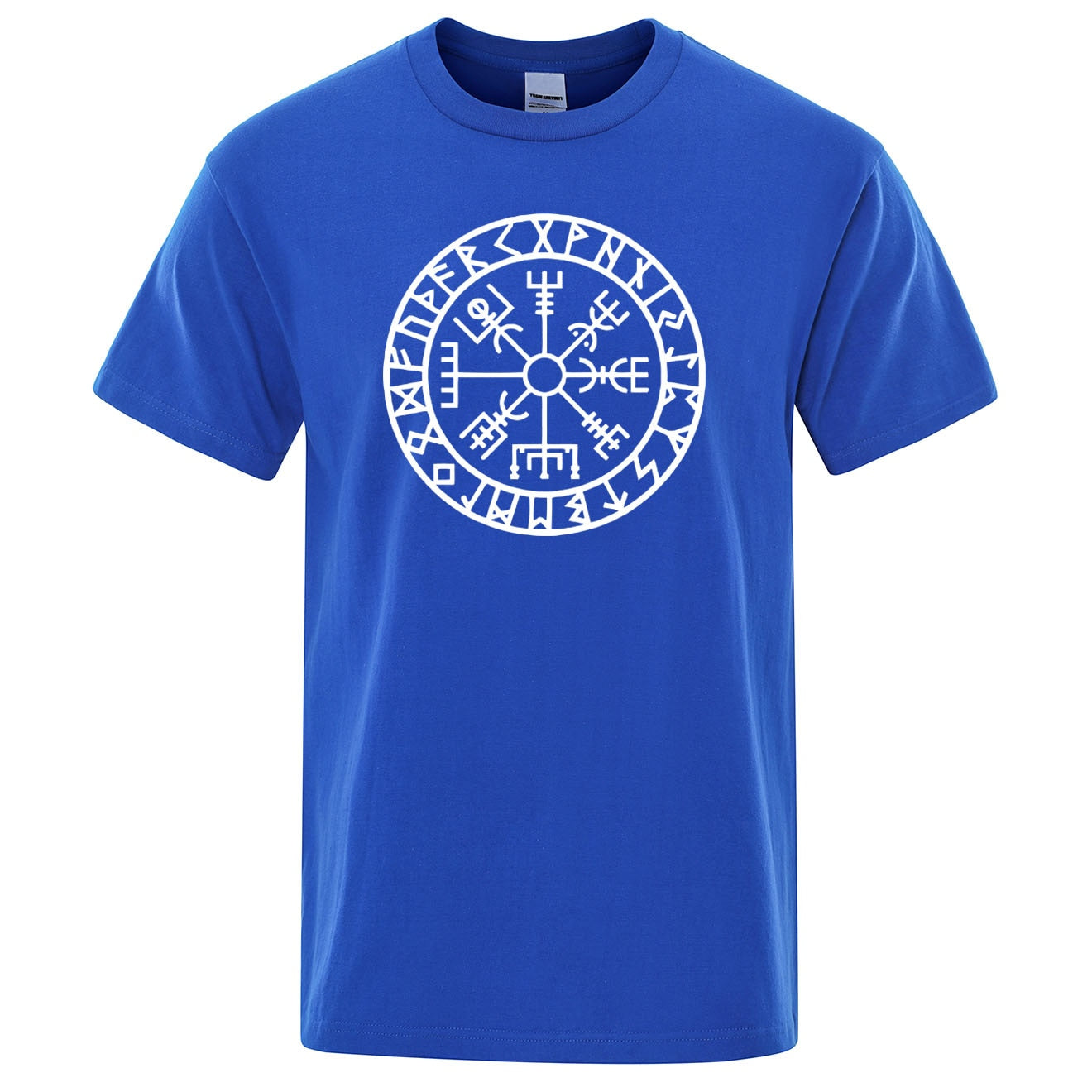 Męski T-shirt klasyczny z nordyckim motywem