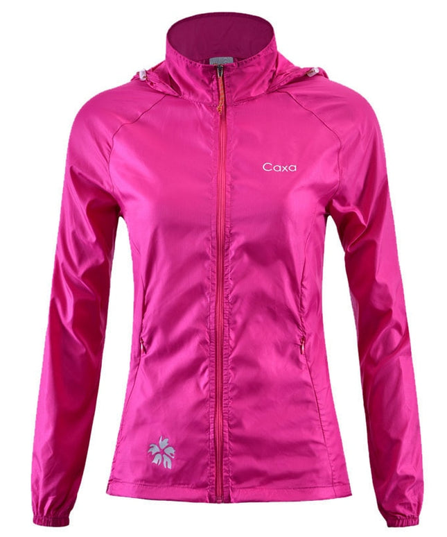 Damska kurtka przejściowa przeciwdeszczowa dopasowana z kapturem