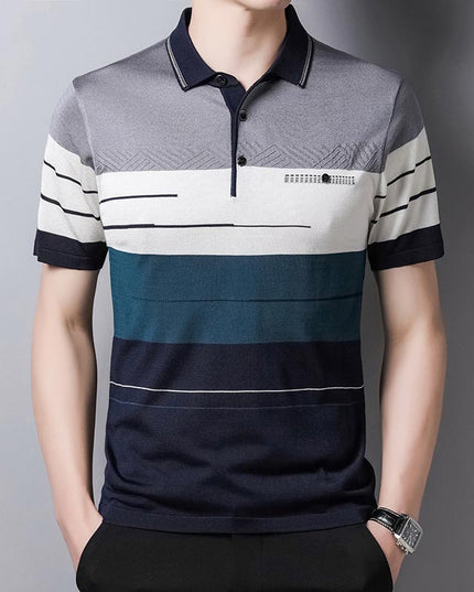 Męska koszulka polo kolorowa