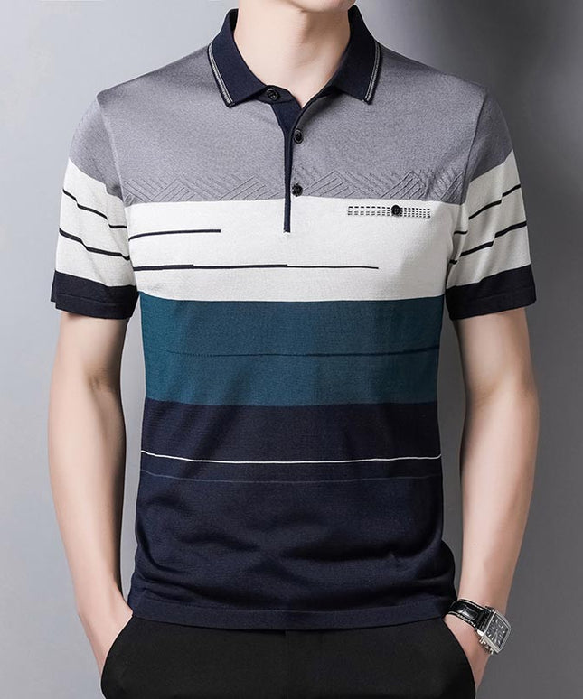 Męska koszulka polo kolorowa