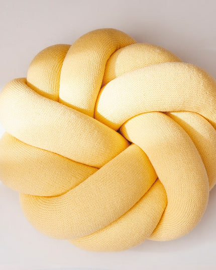 Poduszka dekoracyjna bawełniana węzeł nowoczesny styl