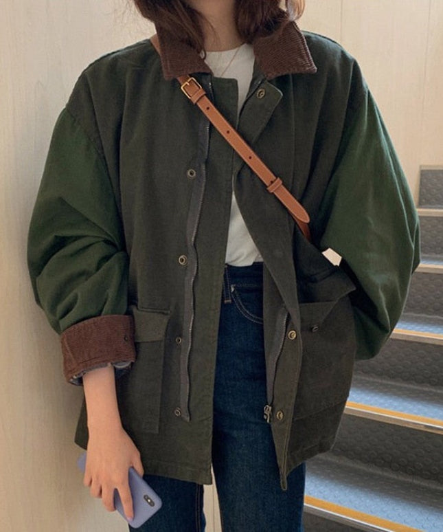 Damska kurtka przejściowa oversize