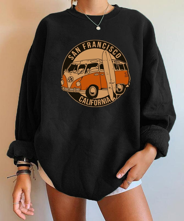 Damska bluza oversize