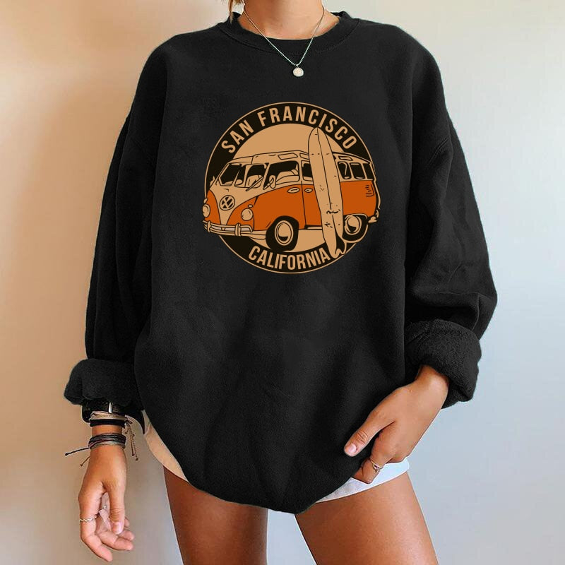 Damska bluza oversize
