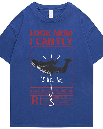 Męski T-shirt klasyczny z nadrukiem