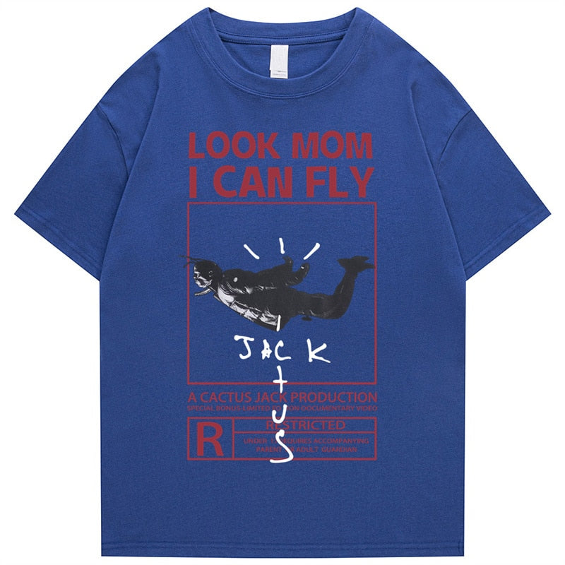 Męski T-shirt klasyczny z nadrukiem