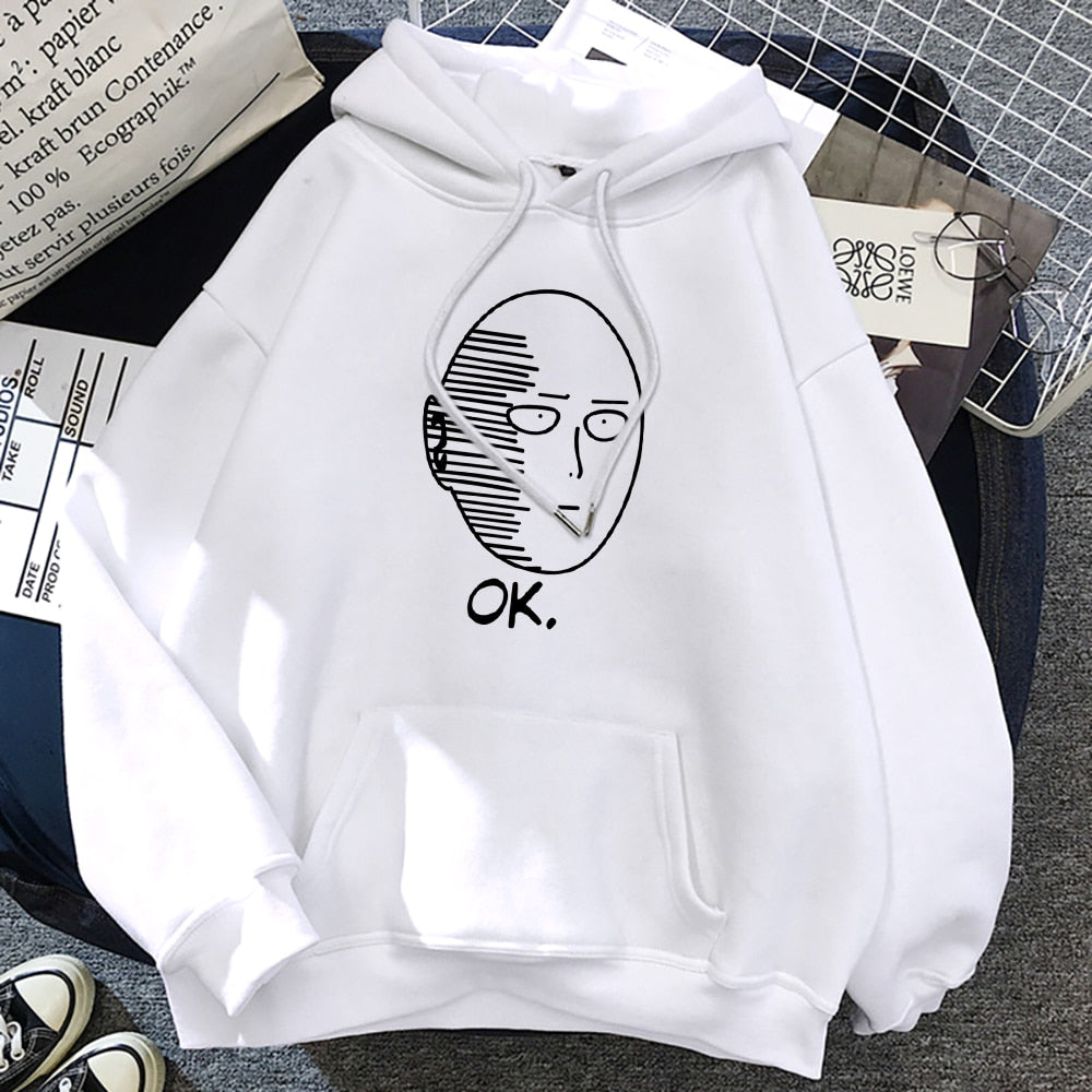 Męska bluza z kapturem i nadrukiem