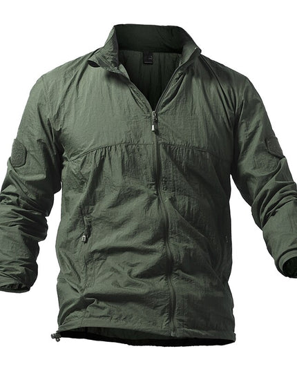 Męska kurtka przejściowa przeciwdeszczowa wiatrówka