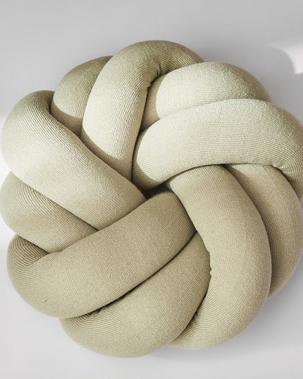 Poduszka dekoracyjna bawełniana węzeł nowoczesny styl