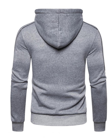 Męska bluza sportowa rozpinana z kapturem